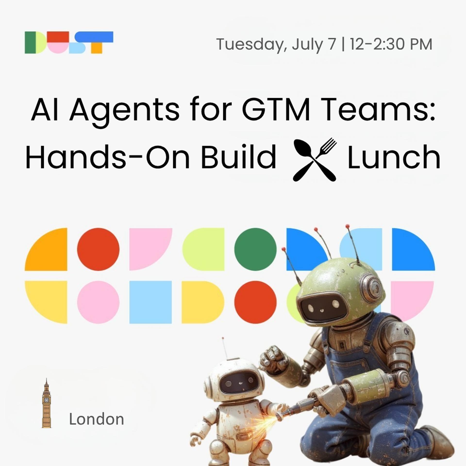 AI Agents for GTM Teams: Hands-On Build Lunch 🛠️