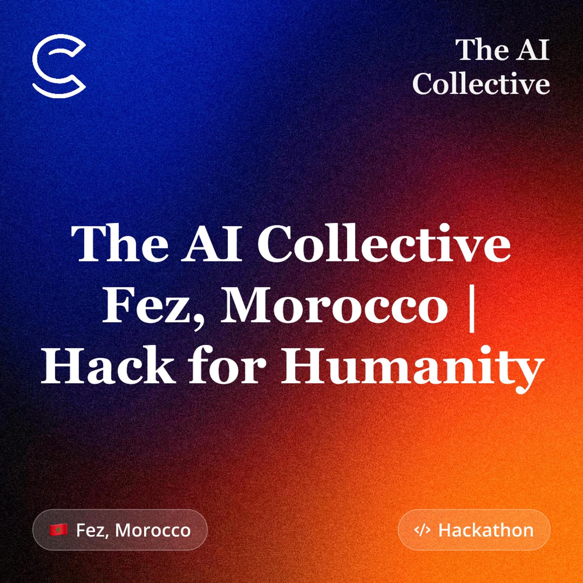 AI for Civic Impact Hackathon | Hack for Humanity (w/ The AI Collective)
