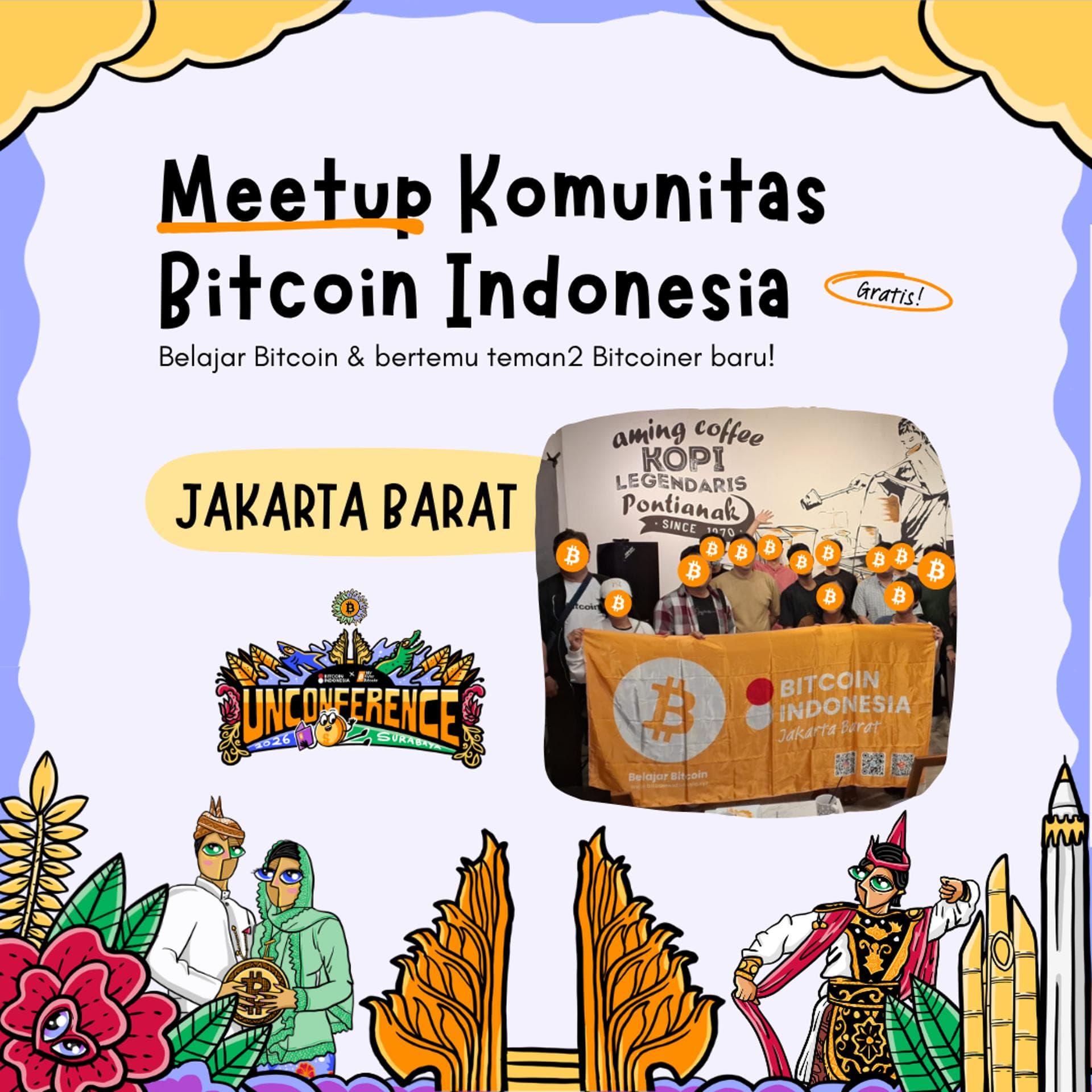 Bitcoin Indonesia Community Meetup Jakarta Barat 02 Agustus 2026