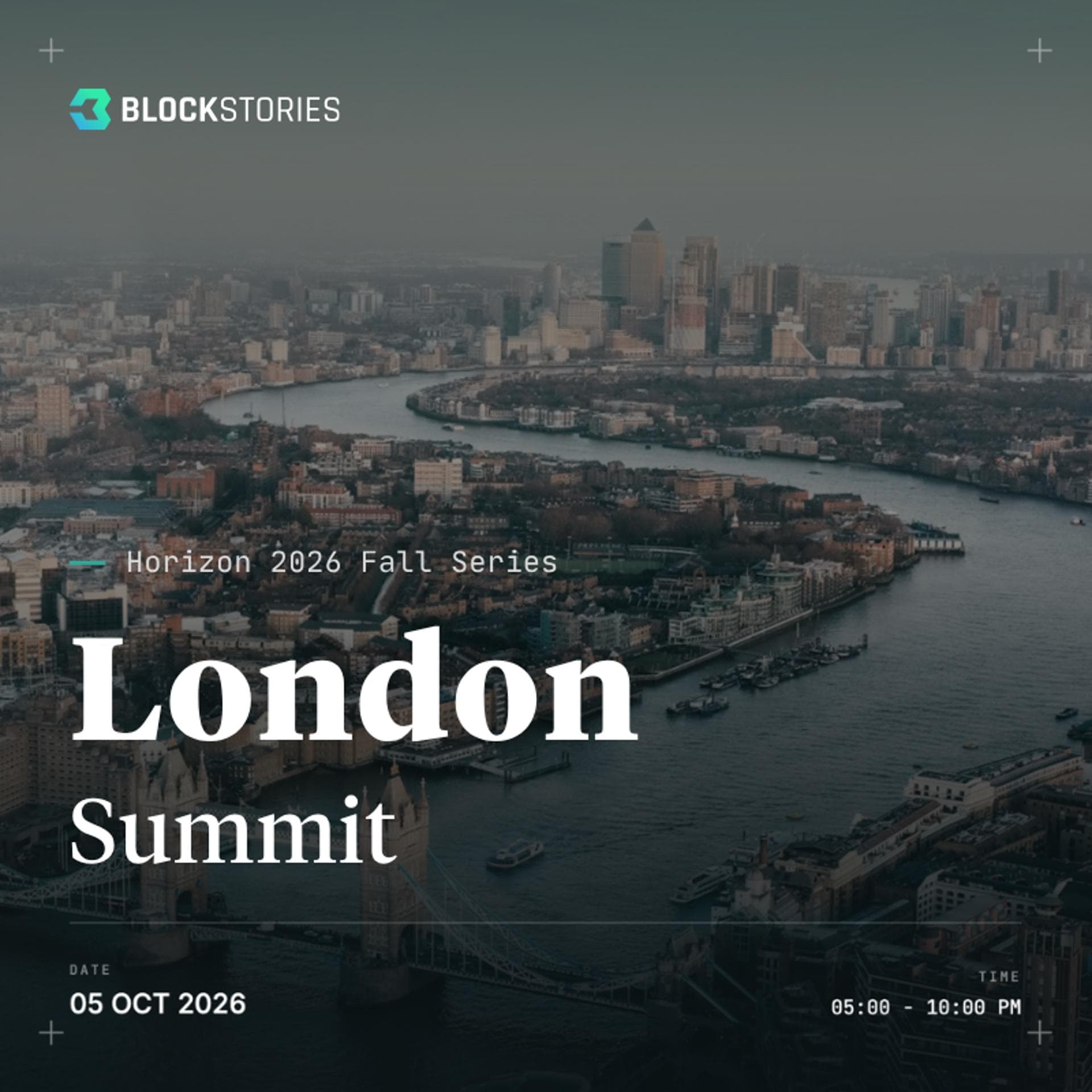 Blockstories Horizon 2026: London Summit 🇬🇧