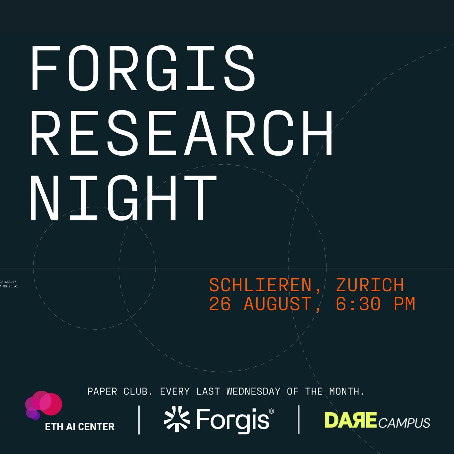 Forgis Research Night