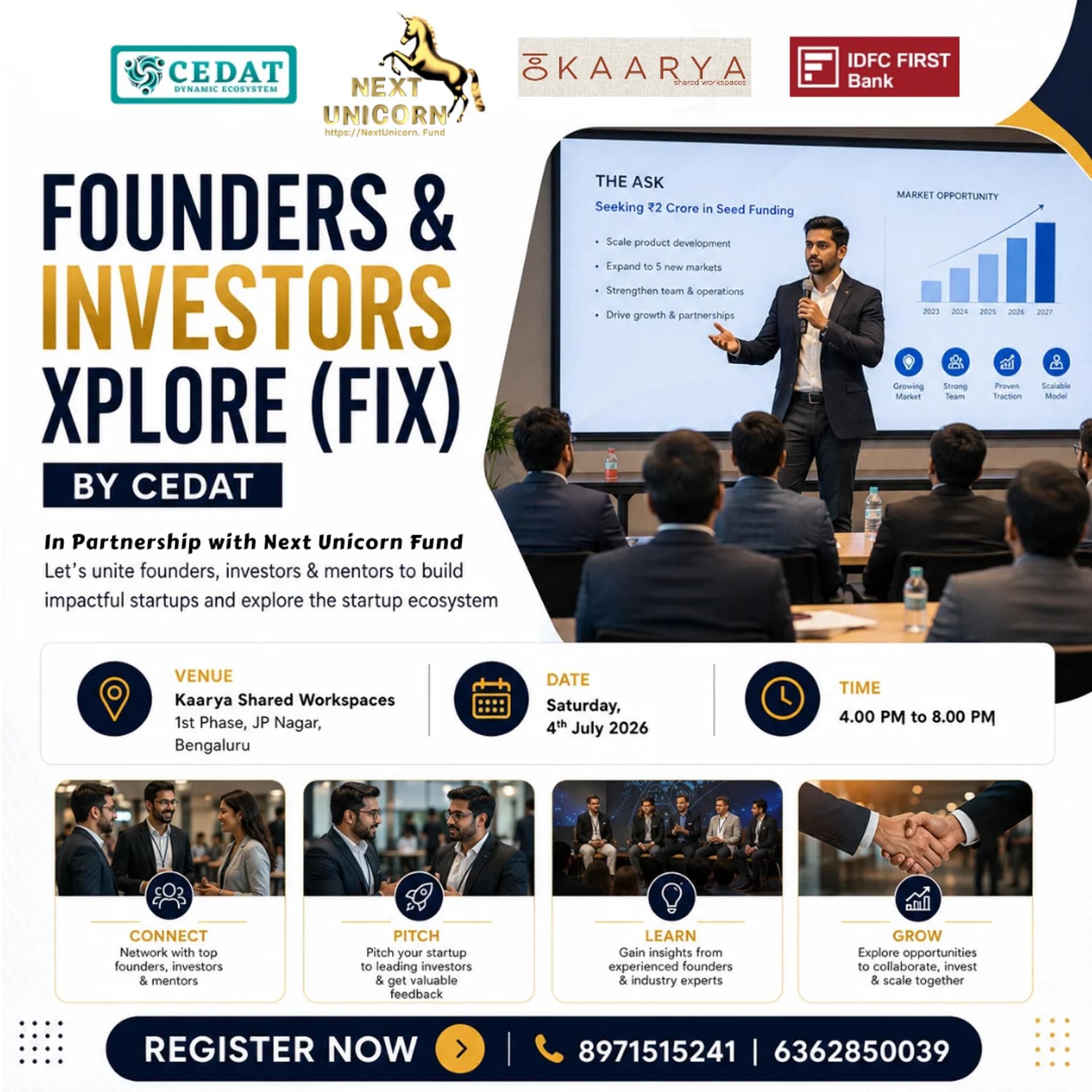 Founders & Investors Xplore by CEDAT