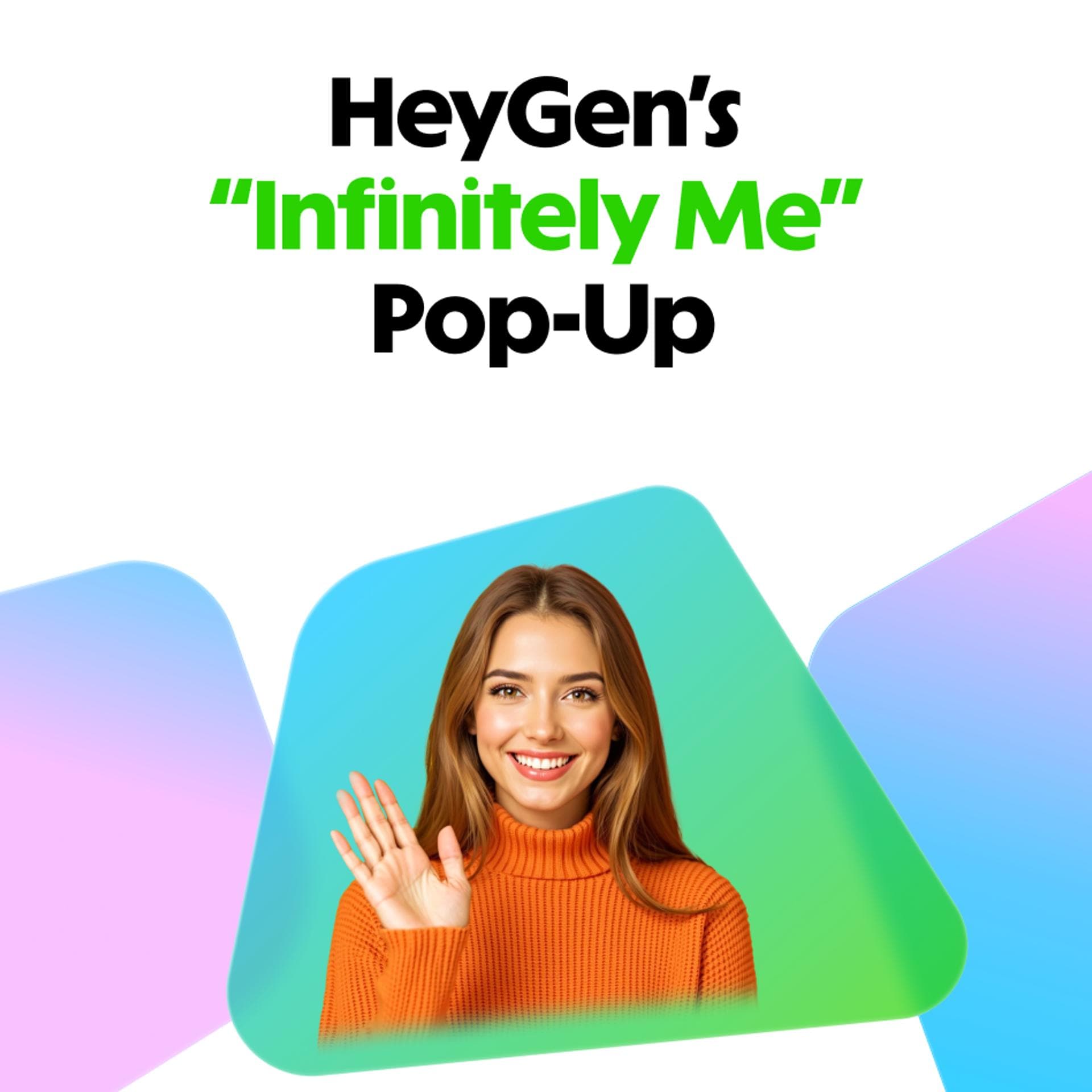 HeyGen’s “Infinitely Me” pop-up is coming to New York!
