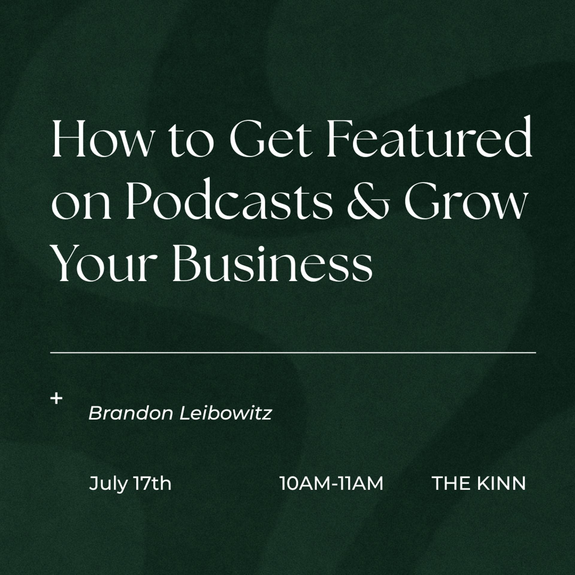 How To Get Featured On Podcasts & Grow Your Business
