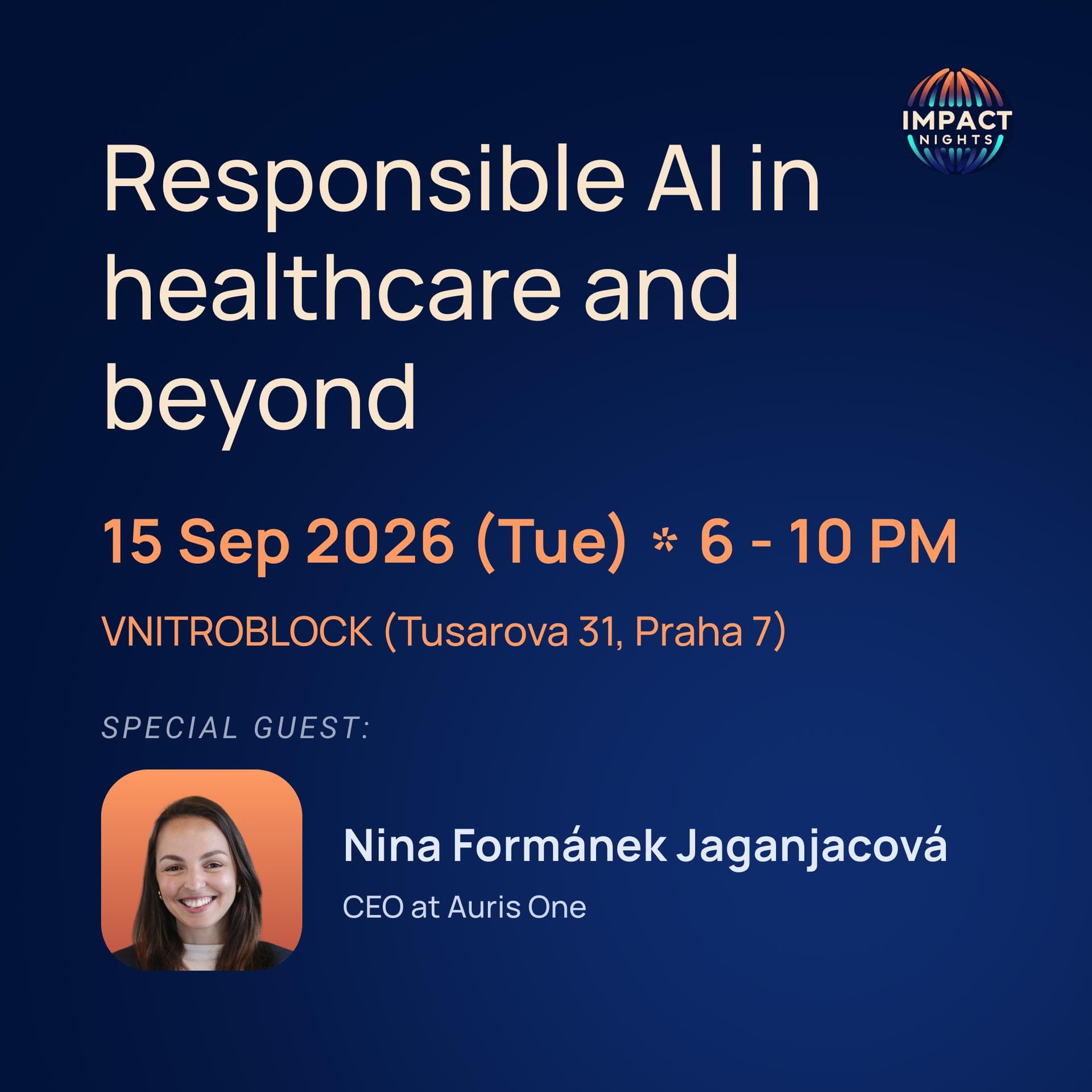 Impact Night — Building and scaling responsible AI: From healthcare to other regulated industries