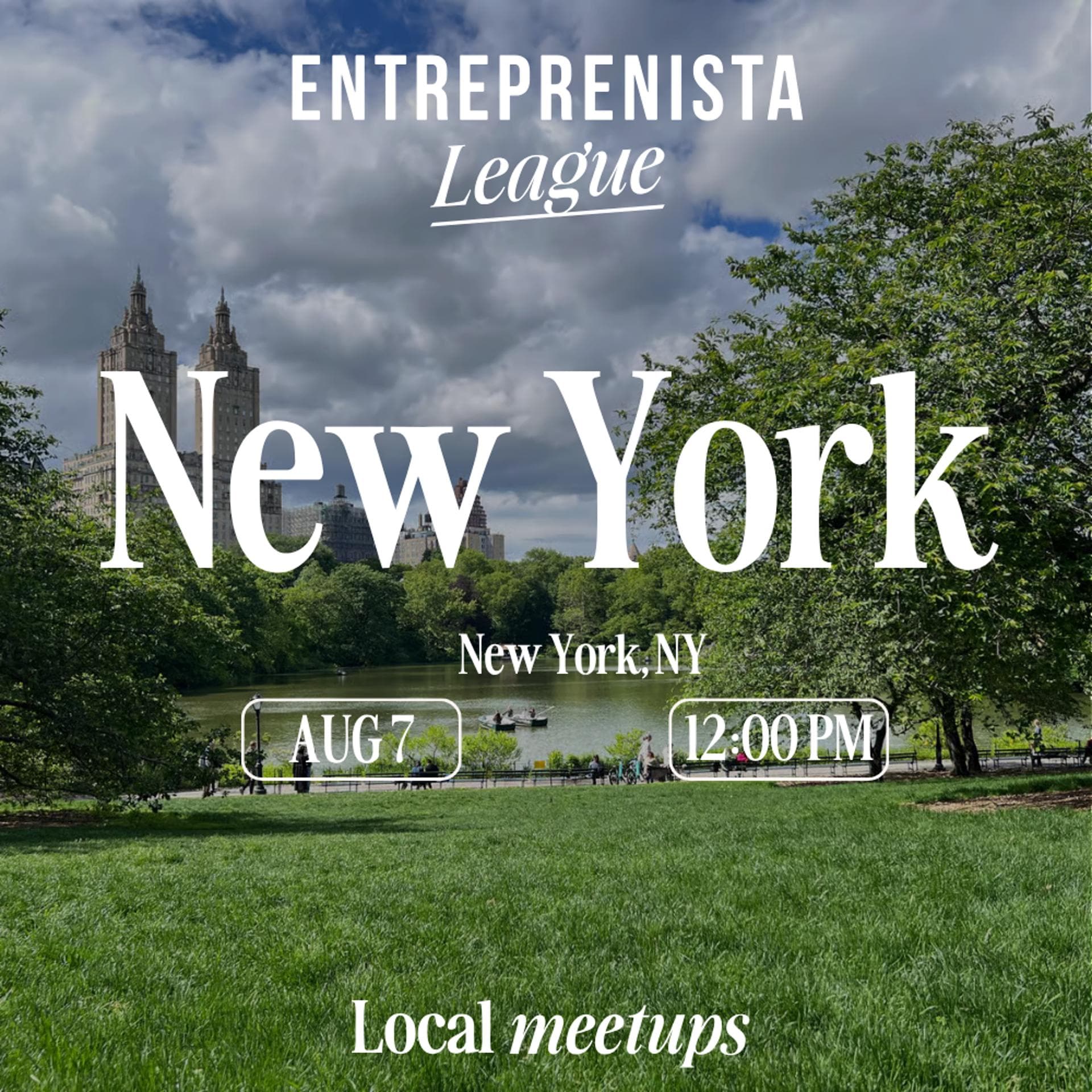 Local Meetup in New York City, NY!