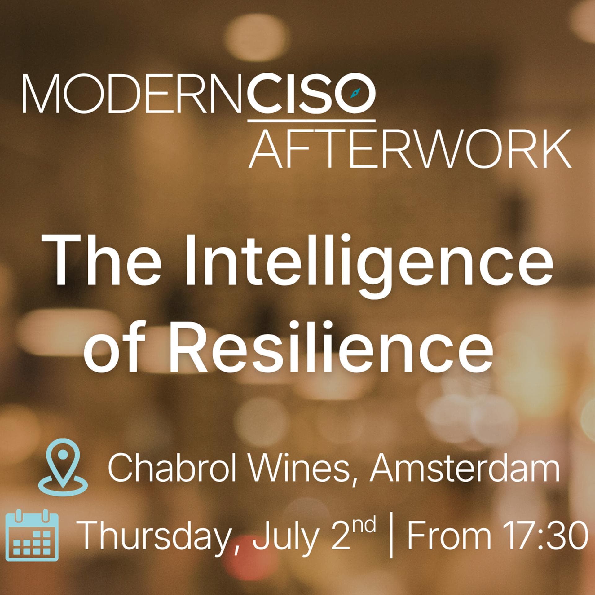 ModernCISO Afterwork Amsterdam