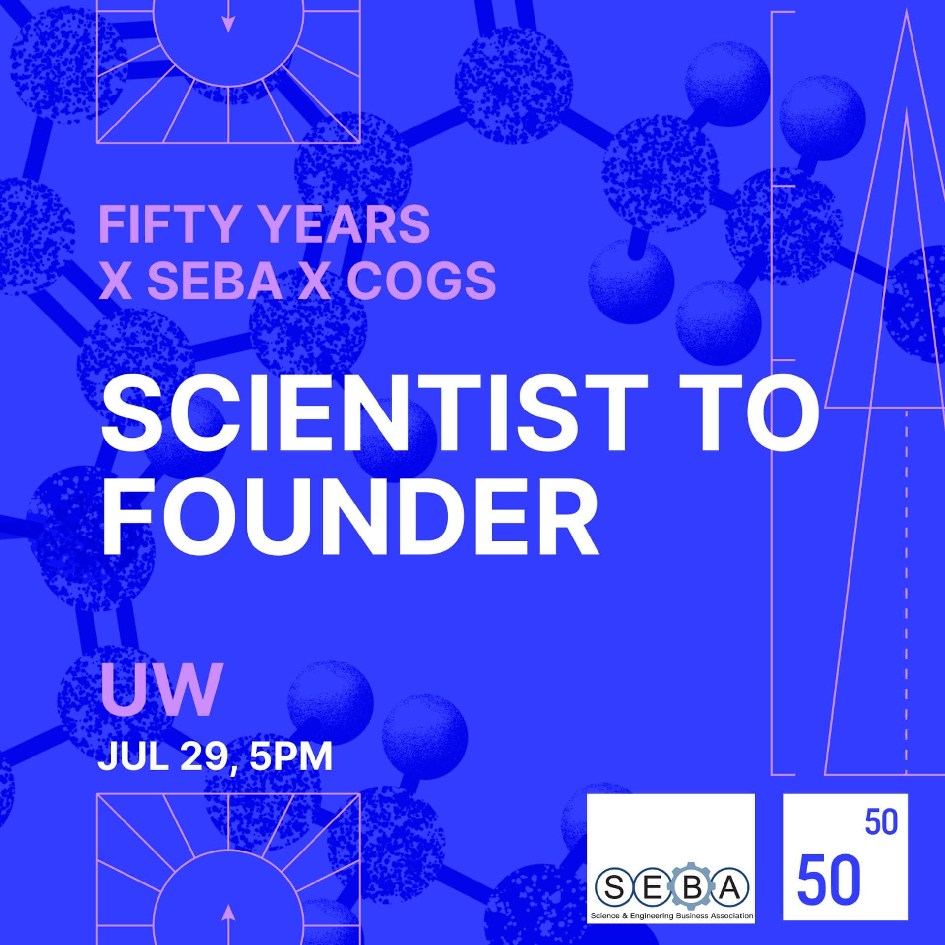 Scientist to Founder by Fifty Years
