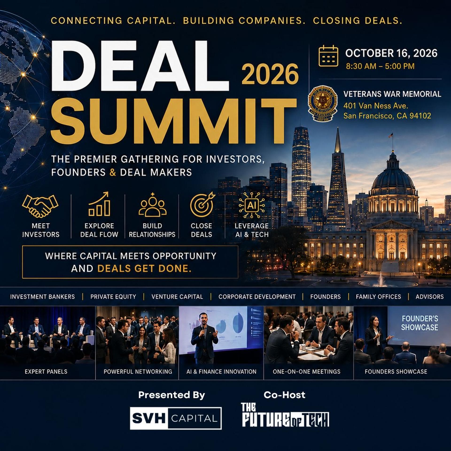 SVH Capital Presents: The Deal Summit 2026