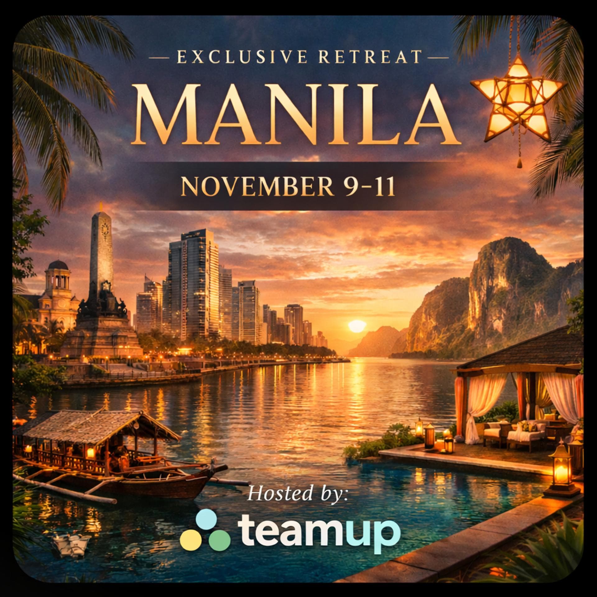 TeamUp Manila Client Retreat - Nov 09 to 11