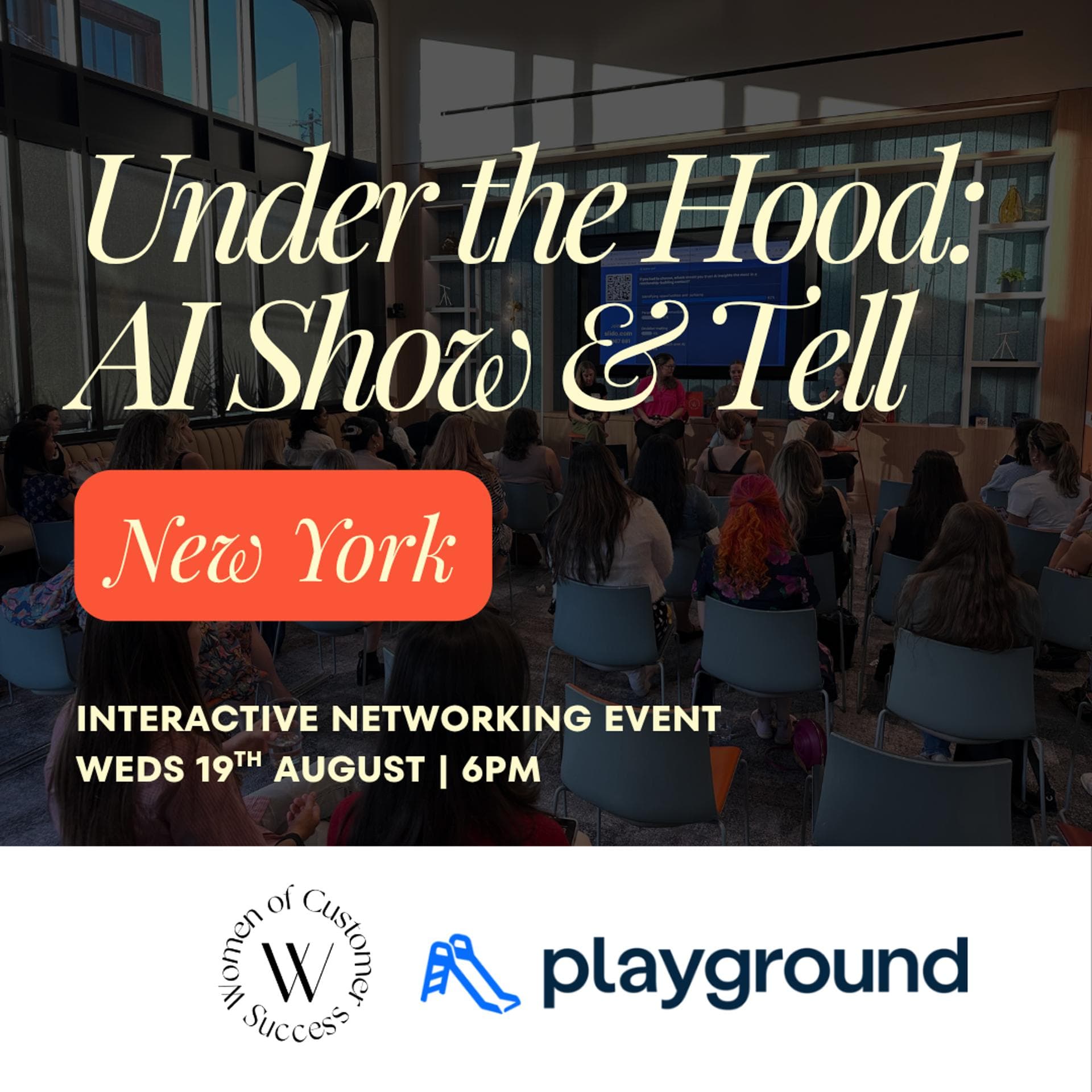 Under The Hood: Community AI Show & Tell, NYC