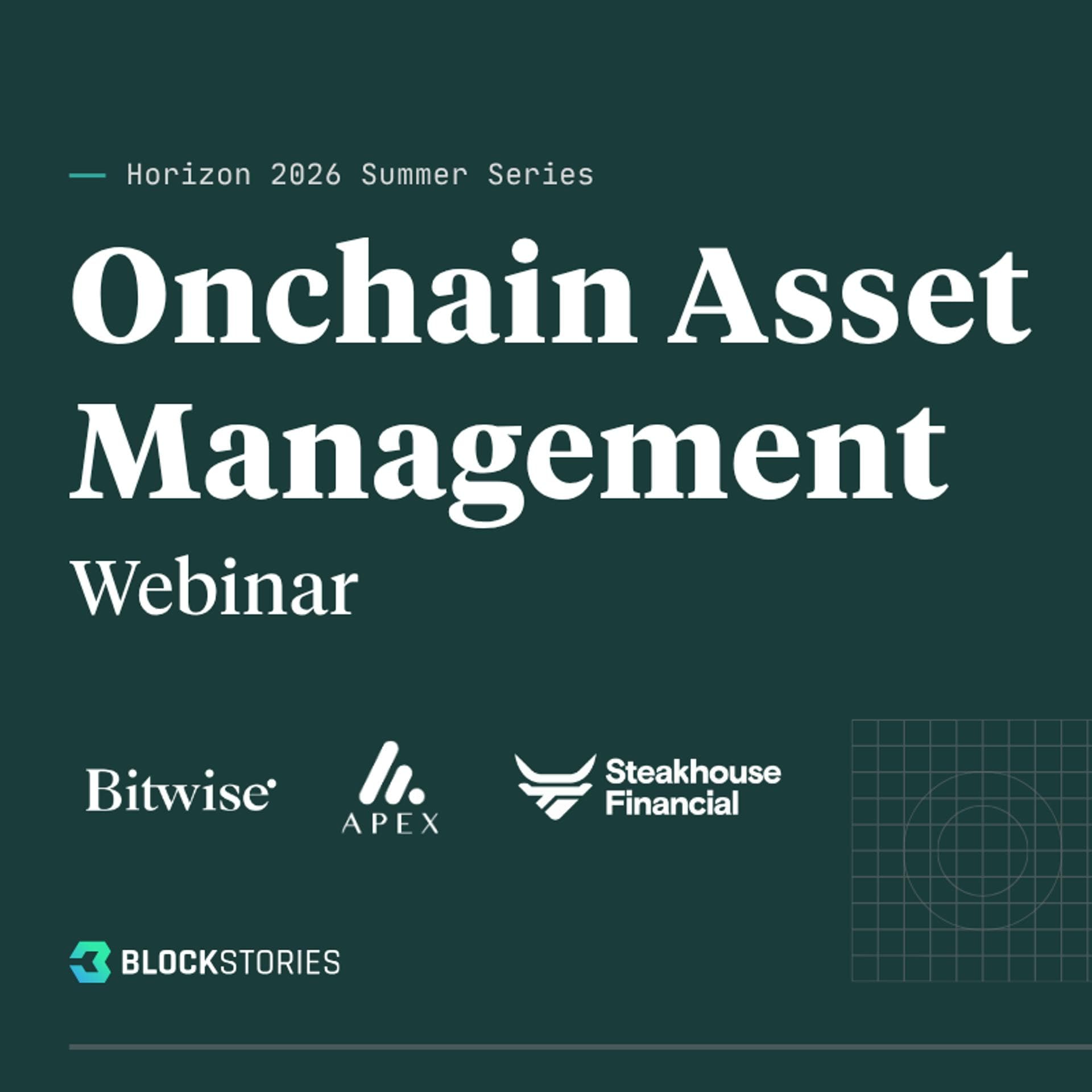 Webinar: Onchain Asset Management – Vaults, Tokenized Funds & Hyperliquid
