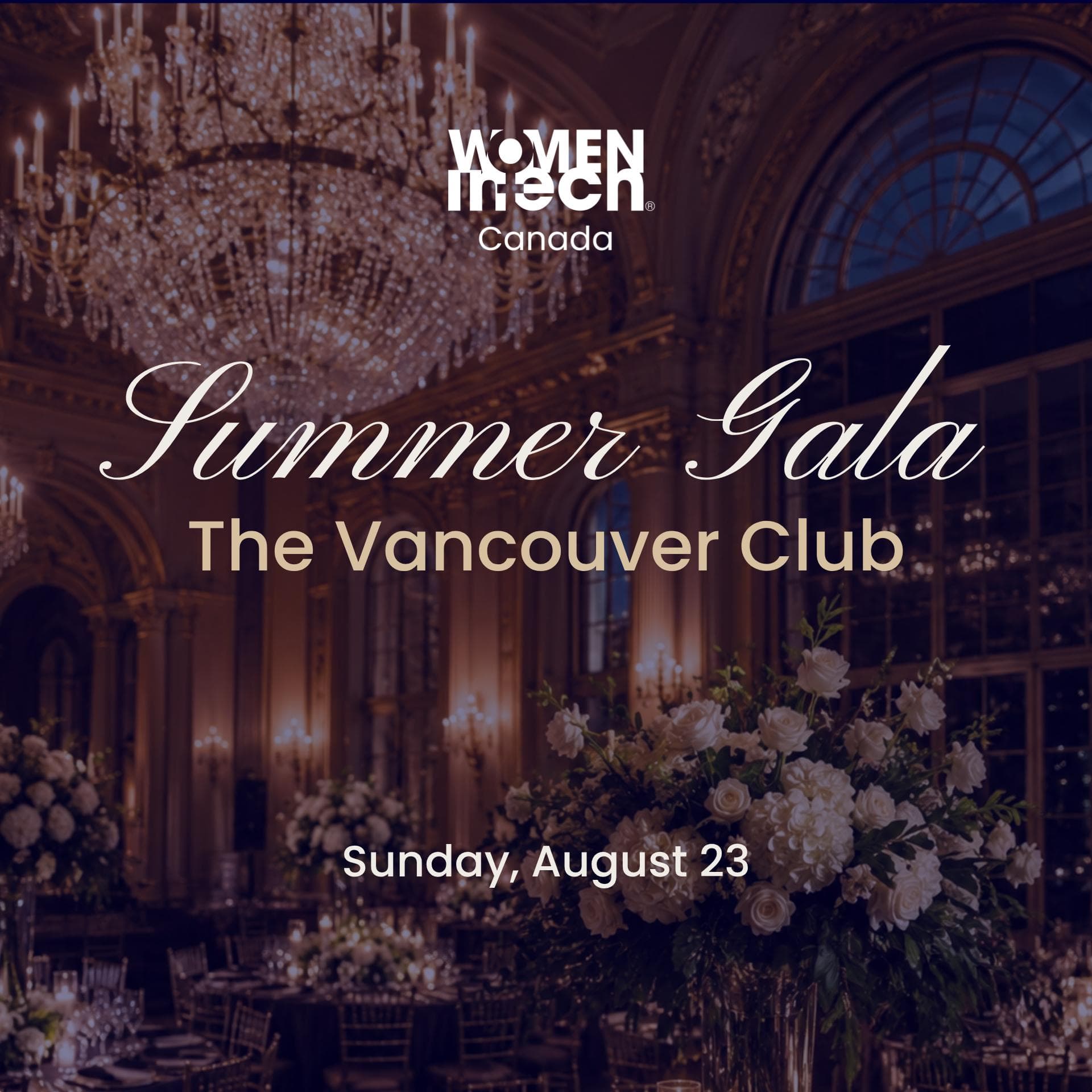Women in Tech® Summer Fundraising Gala