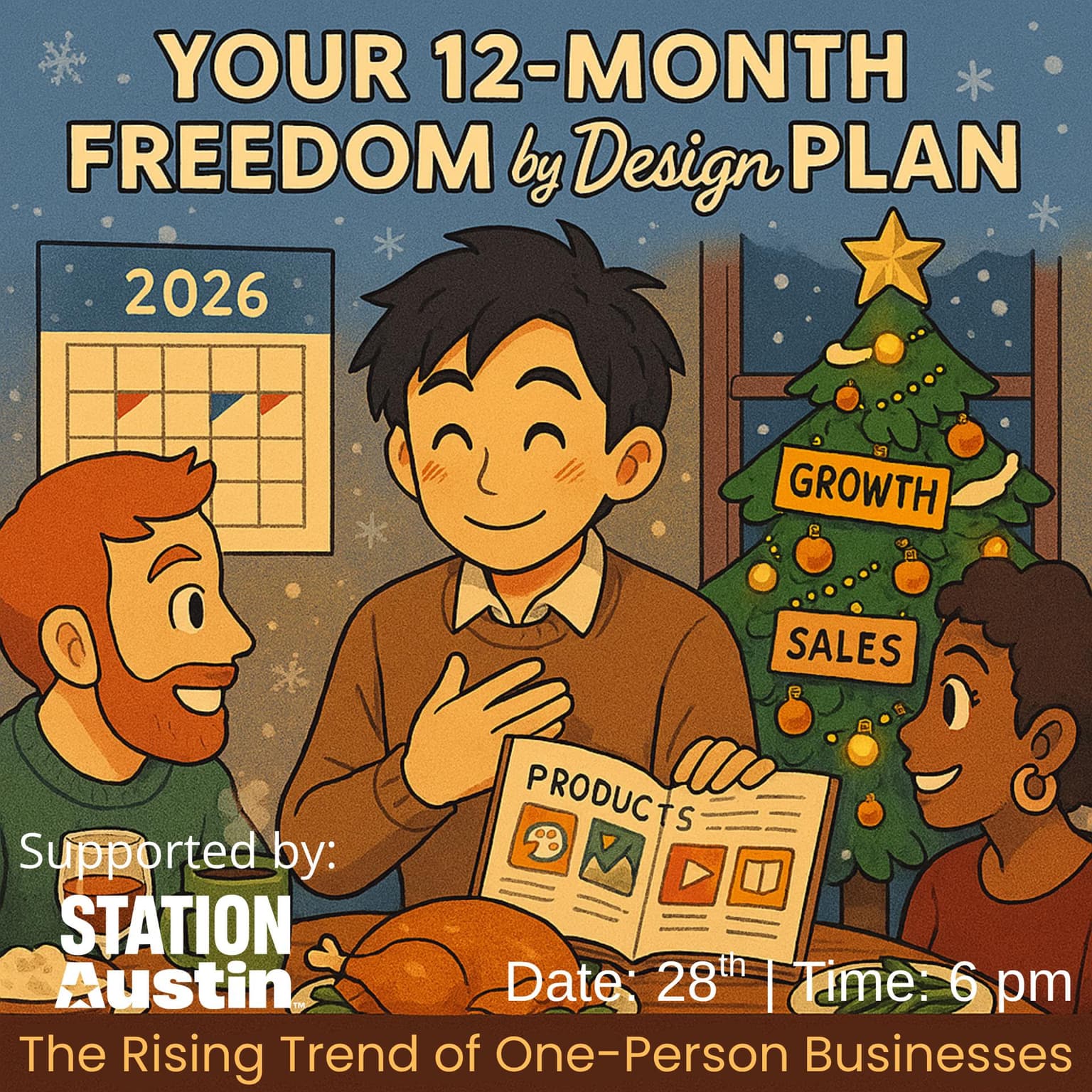 🎯 Your 12‑Month Freedom by Design Plan – Design Your Roadmap for Next Year 📅